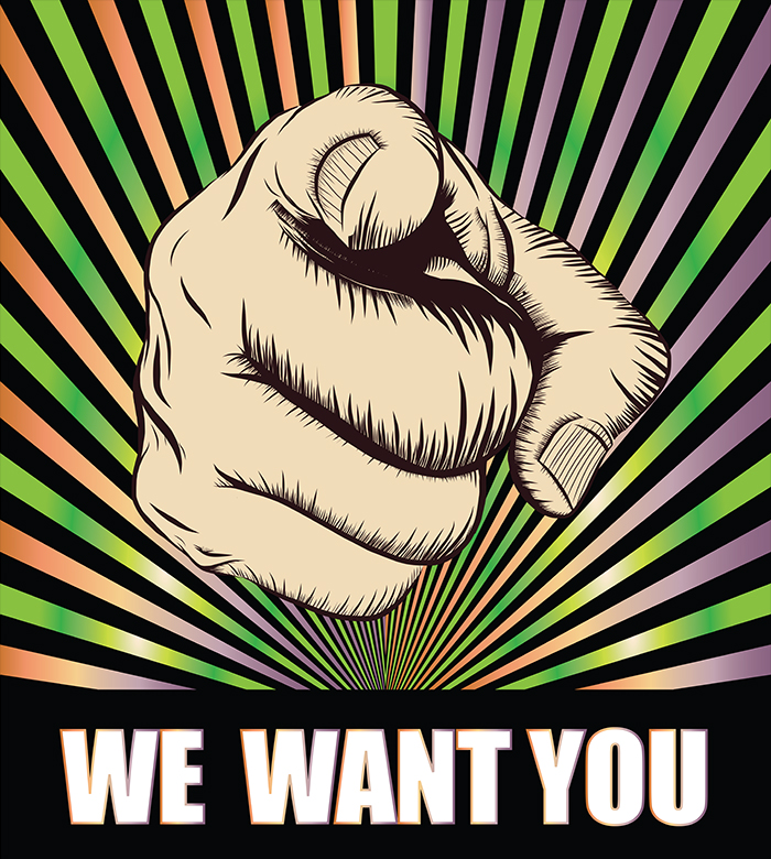 seeger solutions - We Want You